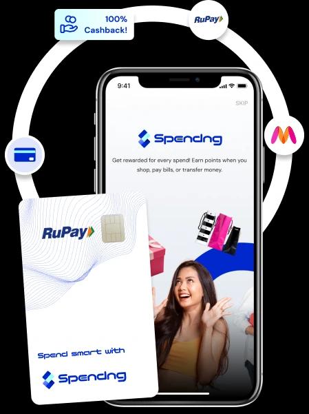 Full control of spending via Spendng mobile app